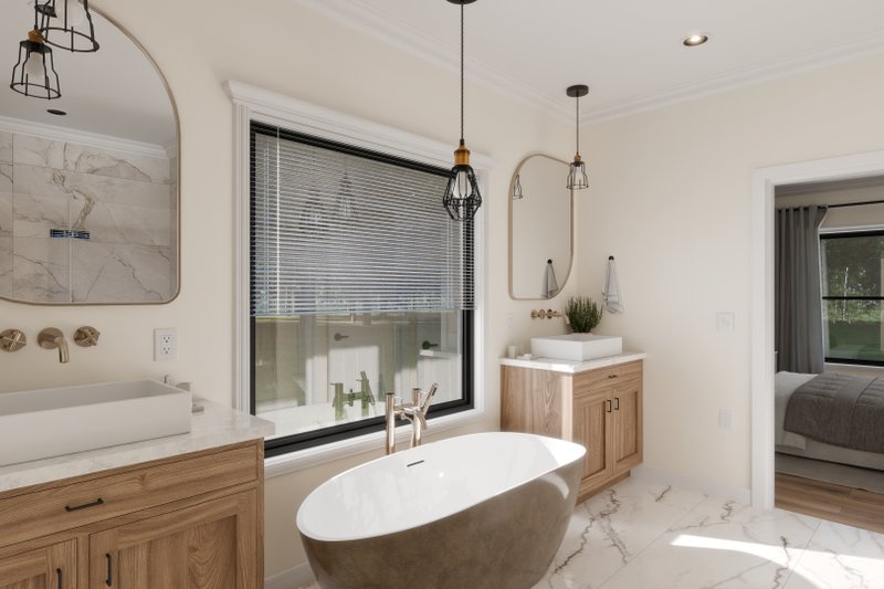 Dream House Plan - Interior - Master Bathroom for Country House Plan #1089-52 - 3 bed, 2.5 bath