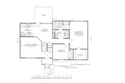 Traditional Style House Plan - 3 Beds 2 Baths 1188 Sq/Ft Plan #405-367 