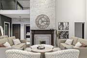 Tudor Style House Plan - 4 Beds 3.5 Baths 3240 Sq/Ft Plan #455-559 