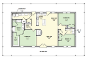 Barndominium Style House Plan - 3 Beds 2 Baths 1888 Sq/Ft Plan #1092-20 