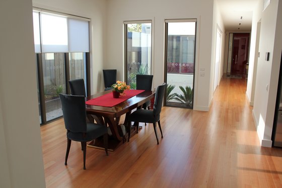 Modern style home, dining room photo