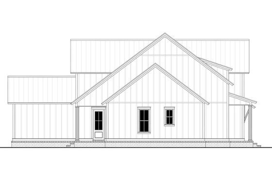Exterior - Other Elevation for Farmhouse House Plan #430-251 - 4 bed, 3.5 bath