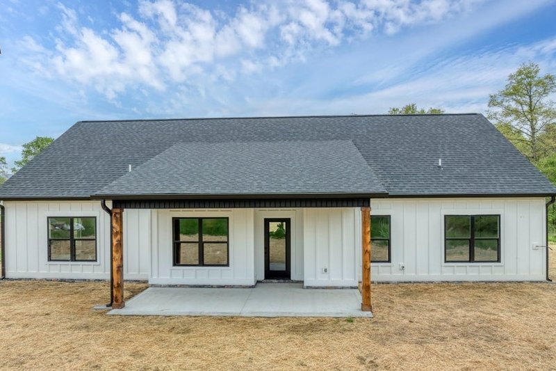 House Plan Design - Exterior - Other Elevation 3 for Ranch House Plan #123-120 - 3 bed, 2.5 bath