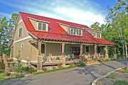 Country Style House Plan - 5 Beds 3 Baths 2704 Sq/Ft Plan #17-2512 