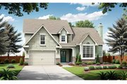 Traditional Style House Plan - 3 Beds 2.5 Baths 1225 Sq/Ft Plan #58-116 