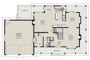Country Style House Plan - 3 Beds 2.5 Baths 1865 Sq/Ft Plan #427-2 