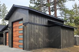 Exterior - Other Elevation for Contemporary House Plan #1105-6, 0 bath