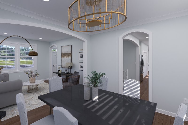 House Design - Interior - Dining Room 1 for Farmhouse House Plan #1060-262 - 4 bed, 2.5 bath