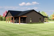 Country Style House Plan - 1 Beds 1.5 Baths 1440 Sq/Ft Plan #1064-330 