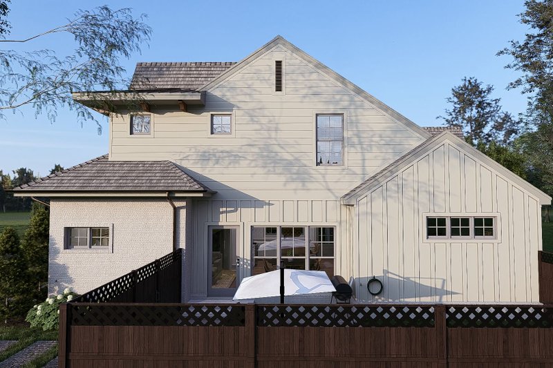 House Plan Design - Exterior - Other Elevation for European House Plan #923-285 - 3 bed, 2.5 bath