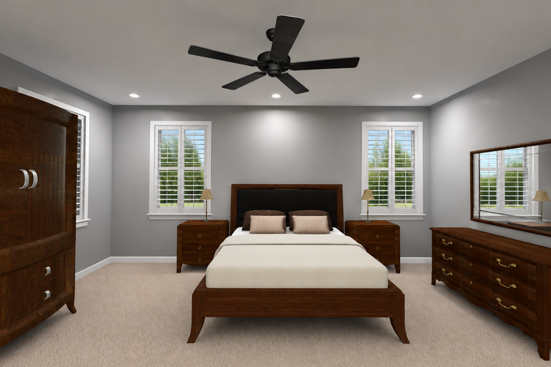Dream House Plan - Interior - Master Bedroom for Barndominium House Plan #1060-497 - 3 bed, 2.5 bath