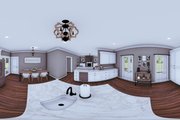 Farmhouse Style House Plan - 2 Beds 1 Baths 1520 Sq/Ft Plan #44-233 