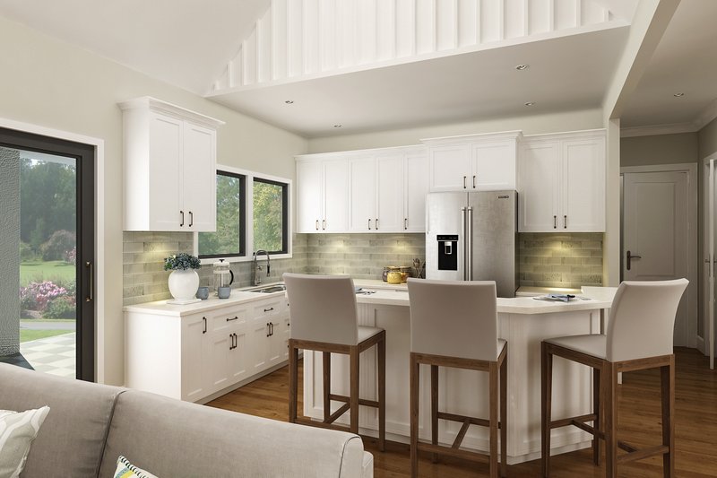 Dream House Plan - Interior - Kitchen for Contemporary House Plan #45-621 - 3 bed, 2 bath