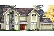 Traditional Style House Plan - 5 Beds 3.5 Baths 2443 Sq/Ft Plan #3-205 