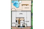 Mediterranean Style House Plan - 4 Beds 5.5 Baths 4735 Sq/Ft Plan #27-432 