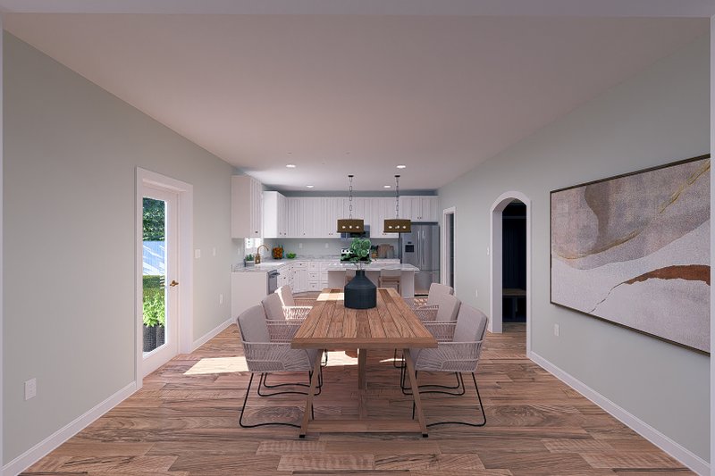 House Plan Design - Interior - Dining Room 1 for Farmhouse House Plan #1060-250 - 3 bed, 2.5 bath