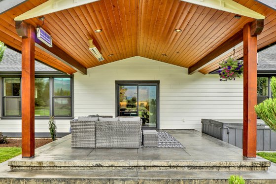 Exterior - Outdoor Living 1 for Farmhouse House Plan #1070-16 - 3 bed, 2.5 bath
