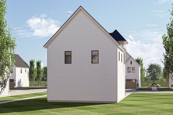 Exterior - Rear Elevation for Cottage House Plan #455-550 - 1 bed, 1 bath