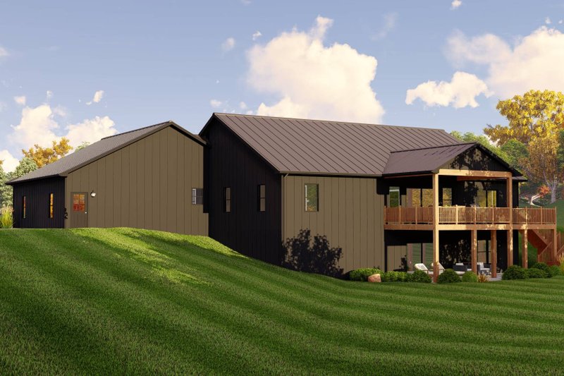 Dream House Plan - Exterior - Rear Elevation for Country House Plan #1064-236 - 3 bed, 2.5 bath