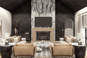 Modern Style House Plan - 5 Beds 3.5 Baths 4714 Sq/Ft Plan #455-513 