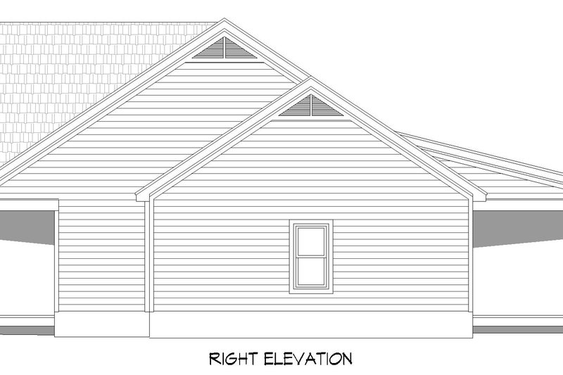 Dream House Plan - Exterior - Other Elevation for Craftsman House Plan #932-925 - 3 bed, 2.5 bath