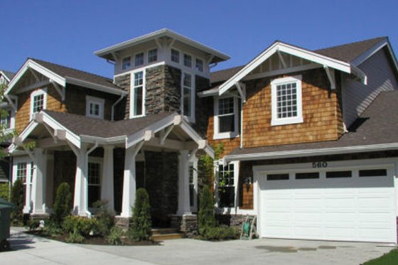 Exterior - Other Elevation 1 for Craftsman House Plan #132-128 - 3 bed, 2.5 bath