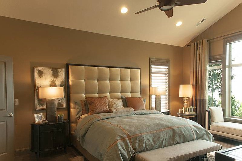 Home Plan - Master Bedroom - 4000 square foot Craftsman home
