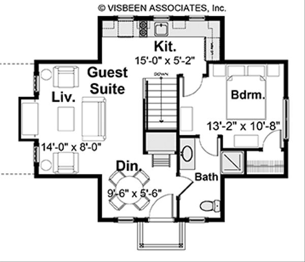 House Plan Design - Optional Bonus Guest Suite