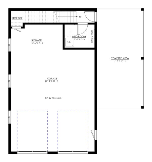 Home Plan - Farmhouse Floor Plan - Main Floor Plan #1114-52
