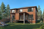 Contemporary Style House Plan - 5 Beds 3 Baths 3051 Sq/Ft Plan #1066-210 