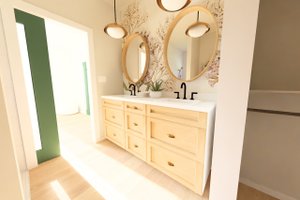 Interior - Master Bathroom for Cottage House Plan #126-222 - 1 bed, 1 bath