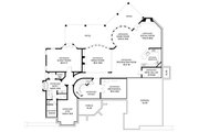 European Style House Plan - 4 Beds 4.5 Baths 4212 Sq/Ft Plan #119-443 