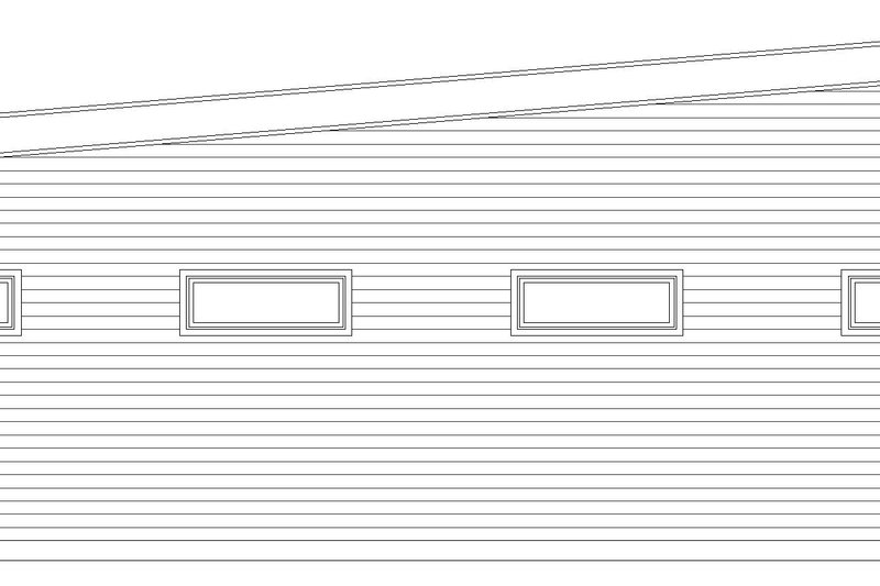 Home Plan - Exterior - Other Elevation for Modern House Plan #932-817, 1 bath