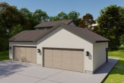 Traditional Style House Plan - 0 Beds 0 Baths 396 Sq/Ft Plan #1060-150 