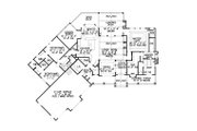 Craftsman Style House Plan - 3 Beds 2.5 Baths 2947 Sq/Ft Plan #54-398 