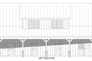 Exterior - Other Elevation for Barndominium House Plan #932-706 - 3 bed, 3 bath