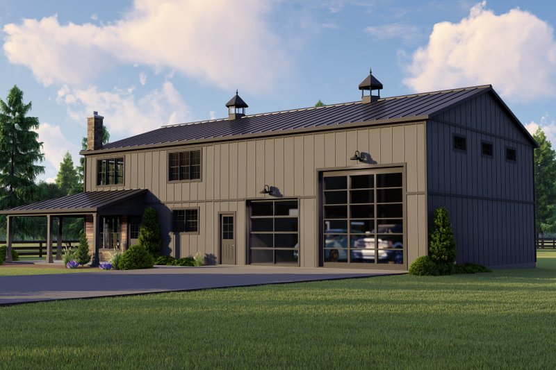 Home Plan - Exterior - Other Elevation 1 for Barndominium House Plan #1064-149 - 3 bed, 2.5 bath