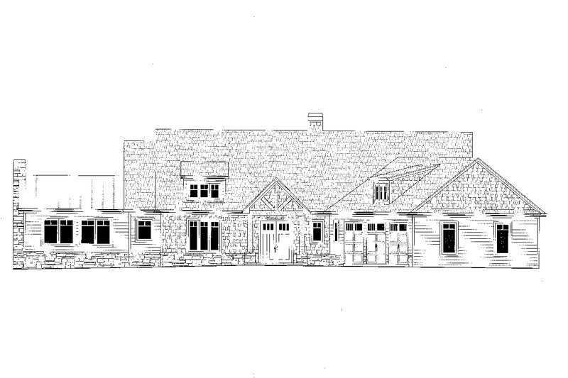 Dream House Plan - Exterior - Front Elevation 4 for Craftsman House Plan #437-121 - 4 bed, 3.5 bath