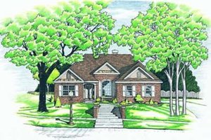 Traditional Exterior - Front Elevation Plan #20-649