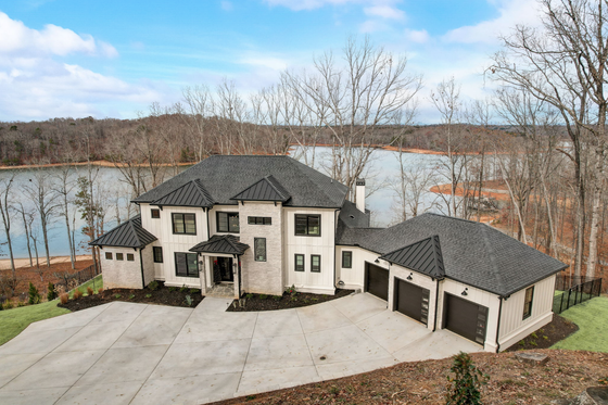 Exterior - Front Elevation 3 for Modern House Plan #437-133 - 3 bed, 3.5 bath