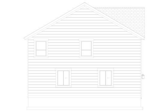 Exterior - Other Elevation 5 for Craftsman House Plan #1060-390 - 2 bed, 1 bath