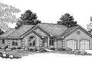 Ranch Style House Plan - 3 Beds 2.5 Baths 1843 Sq/Ft Plan #70-217 