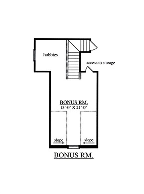 Architectural House Design - Country Floor Plan - Other Floor Plan #42-387