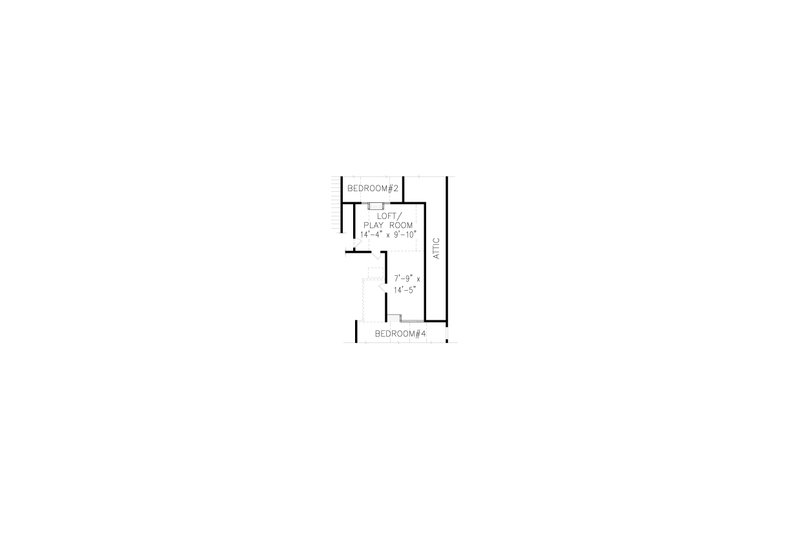 House Design - Floor Plan - Other Floor for European House Plan #54-503 - 4 bed, 4.5 bath