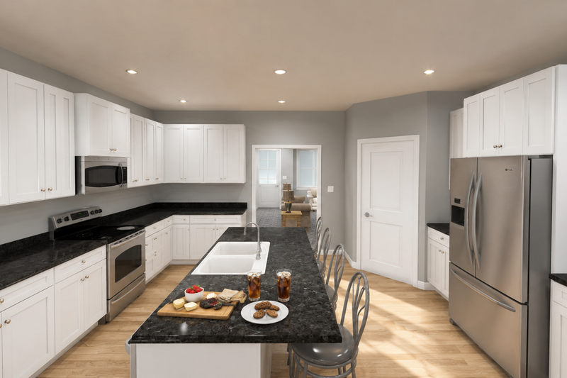 Architectural House Design - Interior - Kitchen 1 for Country House Plan #1060-498 - 3 bed, 2 bath