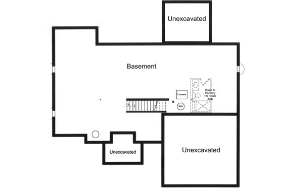Floor Plan - Other Floor for Country House Plan #46-900 - 3 bed, 2.5 bath