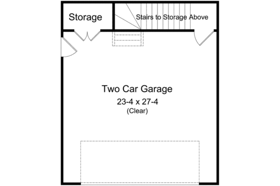 Floor Plan - Main Floor for Traditional House Plan #21-170, 0 bath