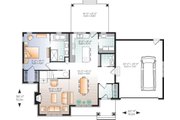 Farmhouse Style House Plan - 3 Beds 3.5 Baths 1845 Sq/Ft Plan #23-2732 
