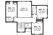 Craftsman Style House Plan - 4 Beds 3.5 Baths 2782 Sq/Ft Plan #70-633 