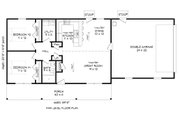 Cottage Style House Plan - 2 Beds 1 Baths 1000 Sq/Ft Plan #932-328 